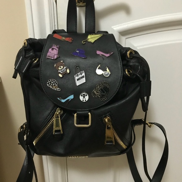 Moschino Pin Backpack - Picture 3 of 12